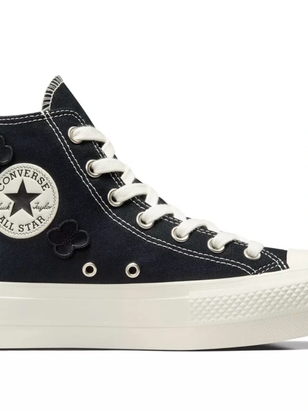 Converse CTAS 3D Floral Women's Platform High-Top Sneakers